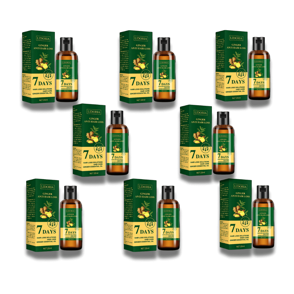 Lidoria Anti Hair Loss, Revival & Growth Essence 8 Bottles Set
